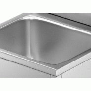 Lave-mains et évier avec distributeur de savon | P 600 mm_2