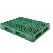 Palette plastique lourde PlanetPal Mix 10A12 HB5RR - Export - Ref PA-LO-0124 - 1000x1200 mm, rebords, 5 semelles, 9 plots_2