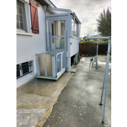 Plateforme élévatrice verticale  pour le  transport des passagers  et des fauteuils roulants jusqu'à 1300 centimètres - en Bretagne et à Nantes - LIFTBOY_2