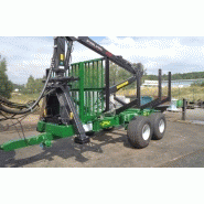 Remorque forestière de débardage gourdon - mdg 800 sl_2