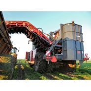 Arracheuse par préhension ZKIIS - Dewulf BV - productivité 3 à 4 ha/j - largeur totale 3290 mm - automotrice à 2 rangs avec élévateur de décharge_2