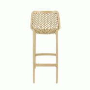 Chaise haute de restaurant exterieure Air - TAUPE_2