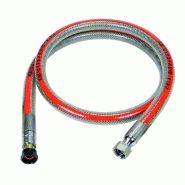 Flexible inox gaz BP - Validité illimitée - Garantie à vie - H1.5m - GAZINOX Security avec raccord tournant_2