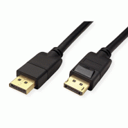 ROLINE RM Câble DisplayPort v1.4, DP M - DP M, noir, 5 m_2
