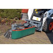 Brosse écologique pour désherbage de trottoirs et espaces publics
