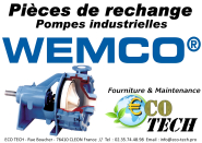 Pompes wemco monobloc  centrifuge atex type a_2