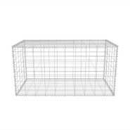 Vidaxl panier de gabion acier galvanisé 100x50x50 cm 142549_2