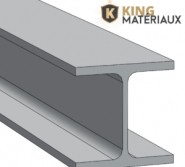 Poutrelle en métal HEB - acier laminé à chaud - 6ml - King Construction_2
