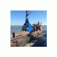 Benne preneuse hydraulique pour creusage et dragage - Acier anti-usure_2