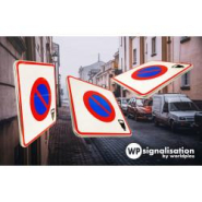 Panneau stationnement B6B4 - Entrée d'une zone à stationnement payant - Panneau de signalisation routière_2