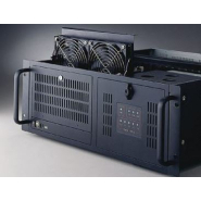 Rack 4U silencieux - Accès façade avant sécurisé avec alarme sonore et visuelle - Advantech ACP-4000BP-00F_2