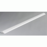 Cache-câble blanc pour moulure - PVC rigide auto-adhésif - H.100 x P.7 cm_2