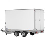 PS1520 - Remorque fourgon en bois Saris - 2000 kg - Double essieu - Freinée_2