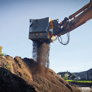 Godet cribleur Série VPV - Modèles à essieux verticaux pour pelles hydrauliques 14 à 24 tonnes - Viper Metal_2