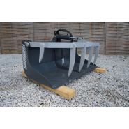 Godet grappin crocodile pour valet de ferme - LKMSNR - largeurs disponibles de 0,9m à 1,4m - attelages euro, Schaeffer, Weidemann_2