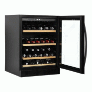 Cave à vin noire 1 zone - 48 bouteilles | Tefcold - TFW200-F_2