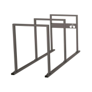 Châssis pour appuis vélos sur platines - Réf : 204021.Gpro - Module initial 3 emplacements et extension 2 emplacements_2