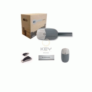 Kit motorisation pour porte de garage kvip7uer / pour porte sectionnelle / avec bouton-poussoir / télécommande / maximum 10 m2