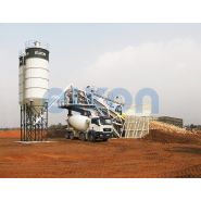 Centrale à béton mobile Master-60 Pegasus-Bear-Panthera - 50 m³/h - silo intégré 36 tonnes (modèle BEAR)_2
