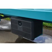 Plateau agricole équipé pour transport de charges lourdes