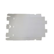 Boîte carton d'expédition blanche - 46,5 x 28,5 x 7,5 cm - Neutre blanc - Conditionnement 1000_2