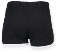 Short enfant rétro - Réf: SM069 - Skinni Fit - 100% coton jersey, taille élastiquée ajustable_2