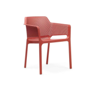 Fauteuil en résine Net Nardi - Stamp - structure polypropylène renforcée fibre de verre - usage extérieur_2