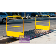 Passerelle de tranchée modulable pour le passage des piétons, voitures et véhicules légers - bridge mat_2