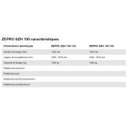 SZH 100 - Hayon élévateur rétractable - Hiab Zepro - 1000 kg - Plateforme repliable et montage sous camion_2