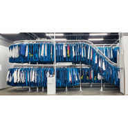 Distributeur automatique de vêtements suspendus, conçu pour la gestion, le tracking et la restitution automatisée des tenues & uniformes du personnel - DAV