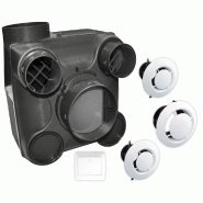 Kit VMC simple flux autoréglable S&P Luna-S 3 - débit calibré - idéal pour habitat individuel jusqu'à T5_2
