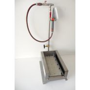 Lave-chaussures avec bassine - Acier inoxydable - Adapté pour 1 à 3 personnes - Brosses de nettoyage et système de régulation d'eau_2