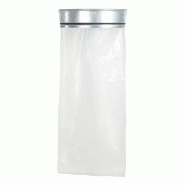 Support sac ecollecto essentiel sur poteau platine_2