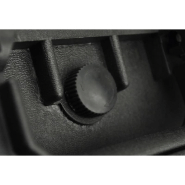 Vidaxl mallette de transport robuste noir avec mousse 35 litres 140173_2