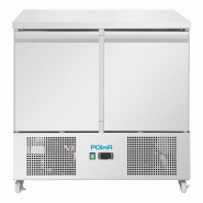 Comptoir à salade série U froid ventilé 2 portes UA089 Polar_2