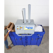 Presse à balles double chambre MK 700 - compression de carton, papier et film plastique - jusqu'à 35 tonnes/an_2