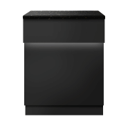 Table de caisse - 60 cm - façade noire - plan de travail en granit noir_2