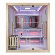 SAUNA COMBI BOREAL® ELÉGANCE 5 - 180X180 INFRAROUGE + VAPEUR_2