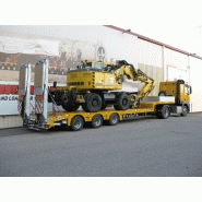 Semi remorques porte-engins faymonville   3 essieux_2