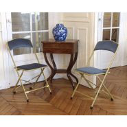 Style tissu éditeur - chaise pliante - chaisor - coloris rouille toile de coton_2