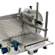 Trancheuse à viande Roussey TVN Rodi - modèle vertical en alu anodisé avec grande capacité de coupe_2