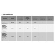 6815781 - Fourche à balles rondes pique-bottes Bobcat - 1100 mm - Stabilisation et ajustement_2