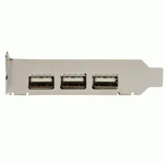 Carte Adaptateur PCI Express vers 4 Ports USB 2.0 - Carte PCIe Interne Externe_2
