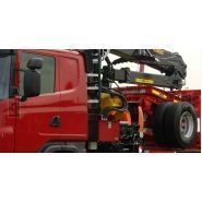 Grue KESLA 2028 pour recyclage industriel et chargement de grumes