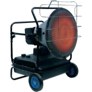 Générateurs mobiles et compacts à infrarouge - diesel et pétrole blanc - 70000 à 125000 BTU/H - réservoir intégré 14-60L_2