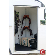 Remorque pour transport d'animaux - 2 places + sellerie - cheval liberté multimax_2