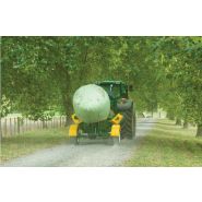 Dérouleuse à chaîne SL700X - Hustler Equipment - capacité 2 balles, balles rondes et enrubanné_2