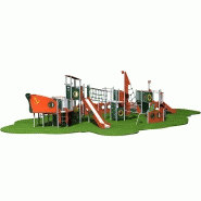 Structure de jeux inox 4 tours et étrave - gamme cargo - BI4B_2