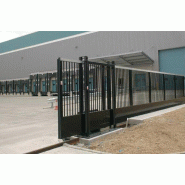 Portail coulissant à soubassement - 13000 / 2000_2