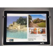 Porte-affiche LED Sublime - Displaylight - Portrait A3 - Luminosité 7500 Lux_2